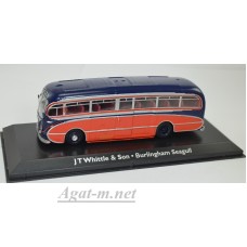 Масштабная модель Автобус LEYLAND Tiger Cub Burlingham Seagull Coach  "J.T.Whittle & Sons" 1951 Blue/Red